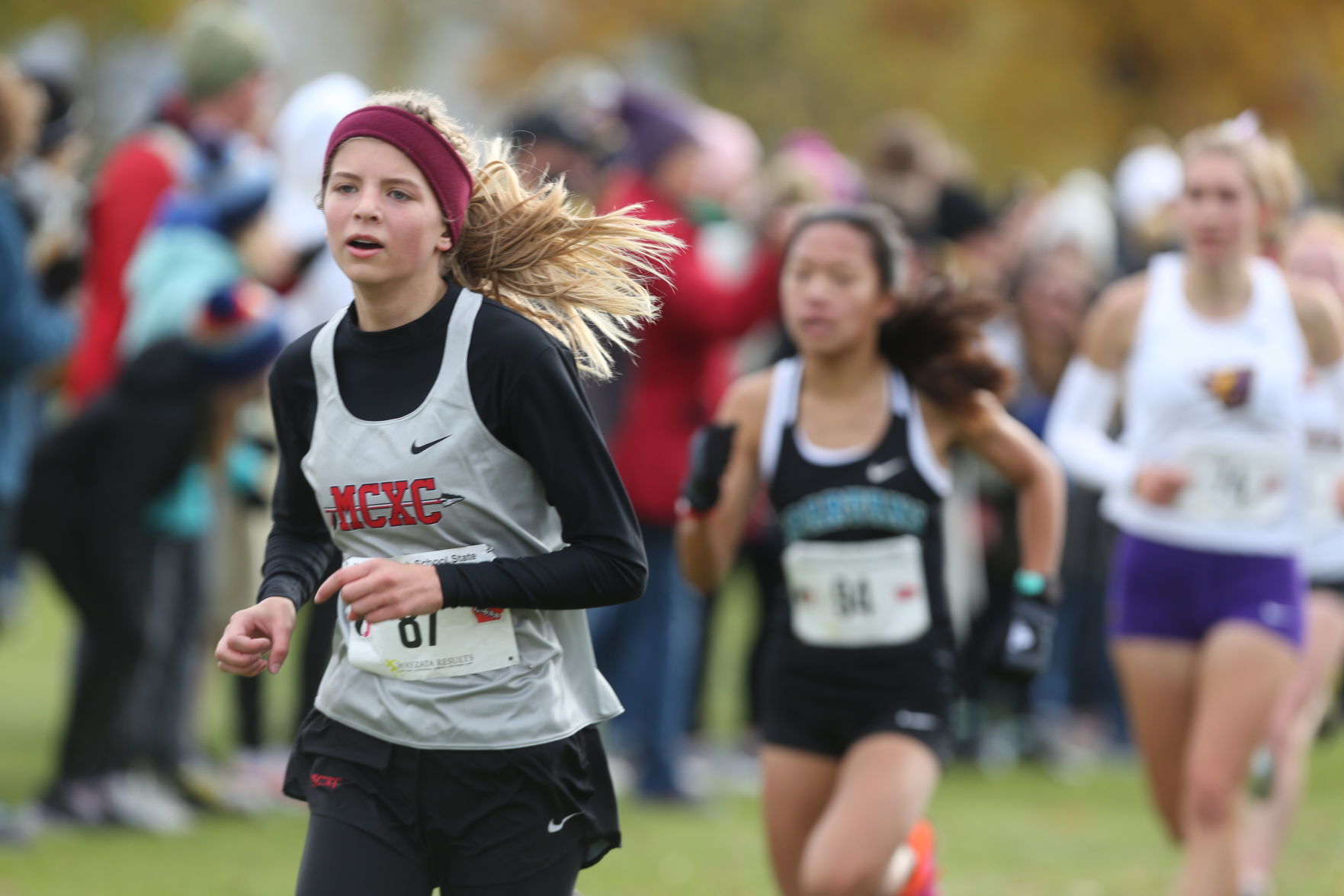 Mason City Class 4A girls state cross country